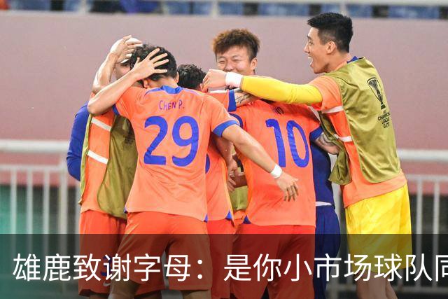 雄鹿致谢字母：是你小市场球队同样能傲视群雄 感谢你付出的一切